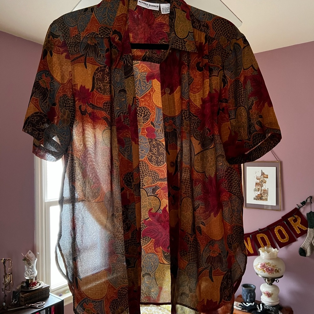 VTG Button Blouse
